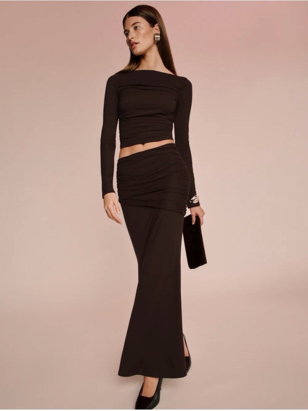 Reformation Emi Knit Two Piece size S